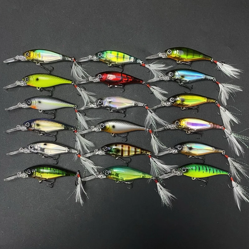 Suspending Jerkbait Crankbait 70mm 10g Shad Minnow Artificial Hard Bait Deep Diver Fishing Lure Equipment Floating Pesca