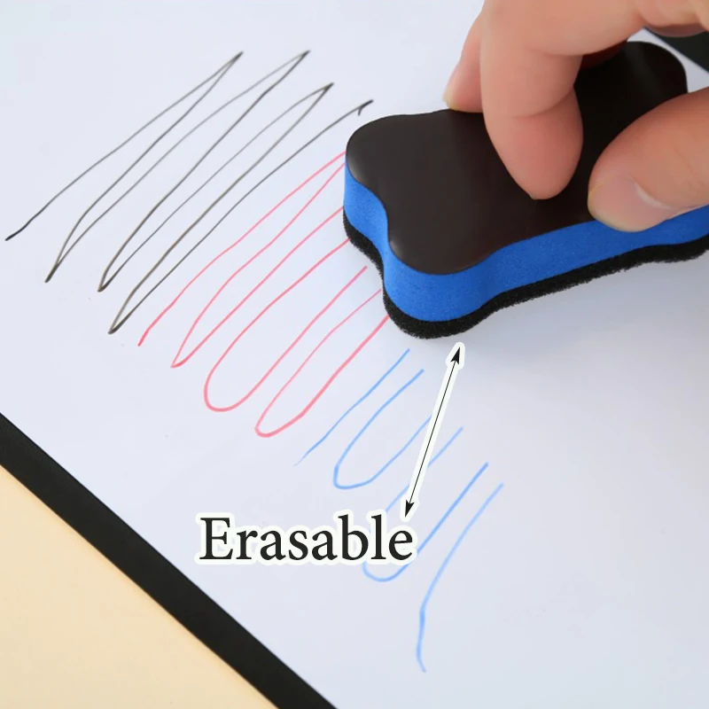 Erasable Whiteboard A4 A5 Notebook Set,With Whiteboard Marker And Blackboard Eraser,Office Meeting Writing Board Notepad CS-95 4