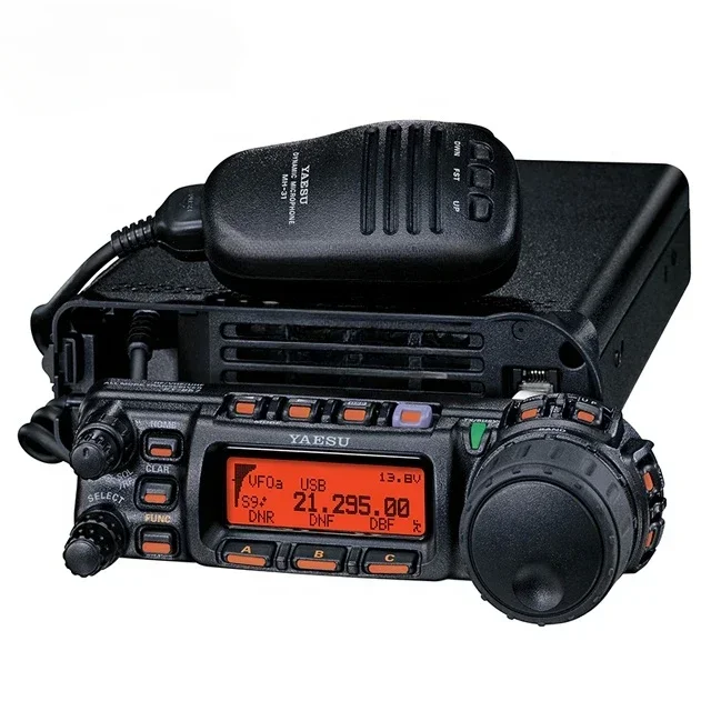 

YAESU FT857D ULTRA-COMPACT HF/VHF/UHF 100W all-mode transceiver