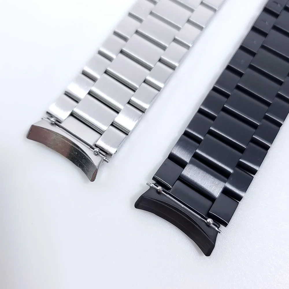Stainless Steel No-Gap Strap for Smartwatch, 40mm/44mm, 43mm/47mm Metal Bracelet Band