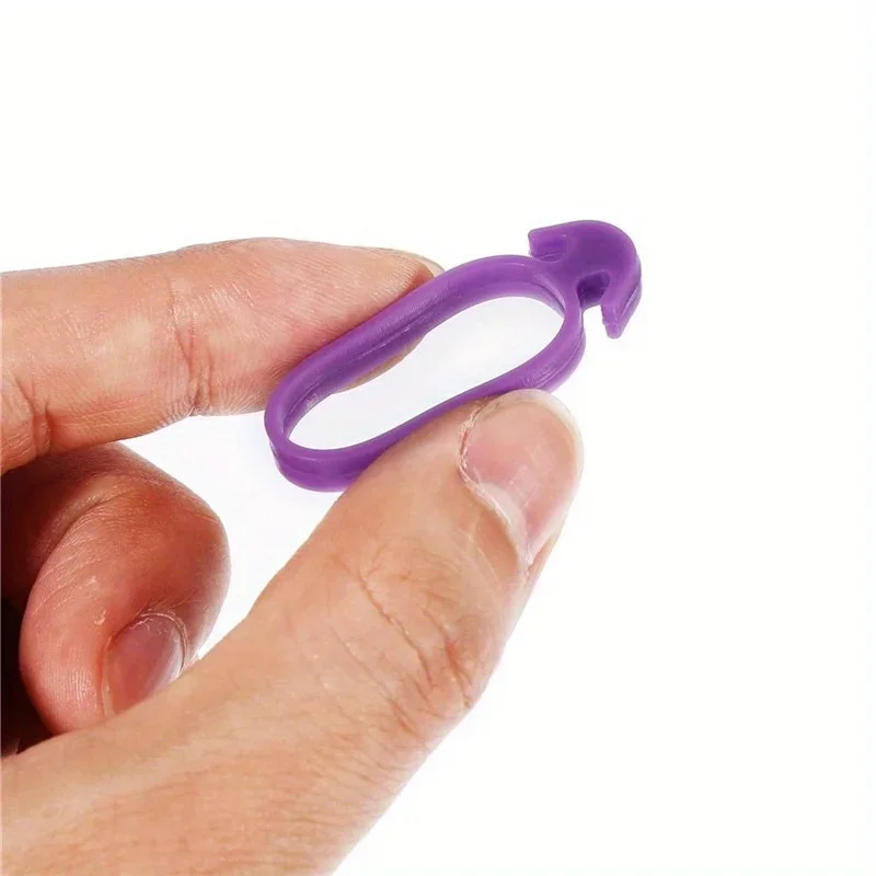 Baking Supplies Pastry Bag Set 12pcs Silicone Piping Bag Ring Set Decorated bag silicone fixing Sealing Binding rope Baking accessories