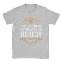 Vintage Heresy drôle Wargaming w-wahammer 40k T-Shirts femmes col rond coton T-Shirts à manches courtes T-Shirts idée cadeau vêtements 2
