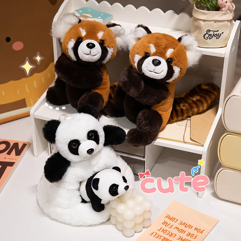 Cute Plush Raccoon Wristband Hair Hoop Toy