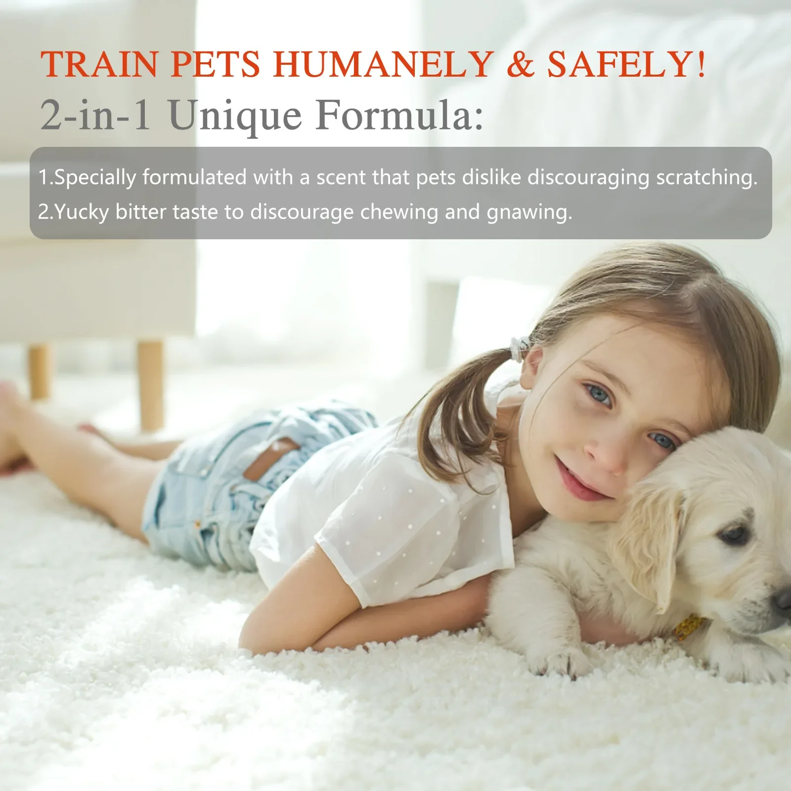 Pet Anti Chew Spray Prevent Biting Scratching Stop Sofa Chewing Gnawing Corrector Furniture Protect Dog Behavior Training Liquid