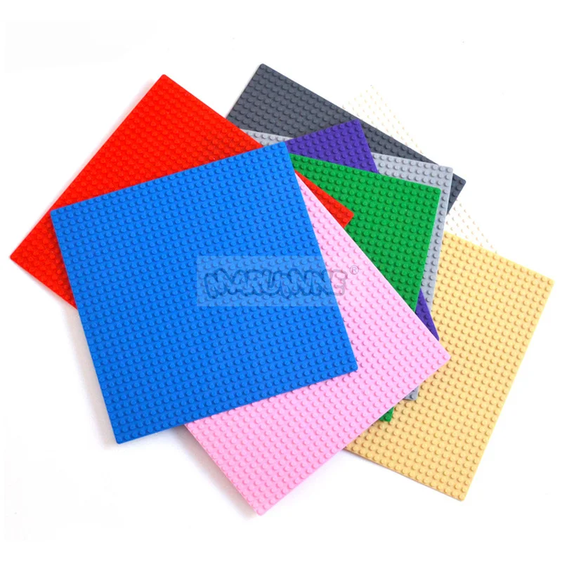 Marumine 32x32 Double-sided Classic Baseplate MOC Blocks Building Parts Base Plate 3811 Compatible for House City Construction 5