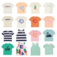 OUYANG&IVAN2024SS Wyn Hot Children's Cotton Top Surprise Design Boys and Girls Short Sleeve T-shirt 1-12Y 1