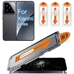 Premium Tempered Glass Screen Protector Set - Easy Install & Auto - Dust Prevention for 3Pcs