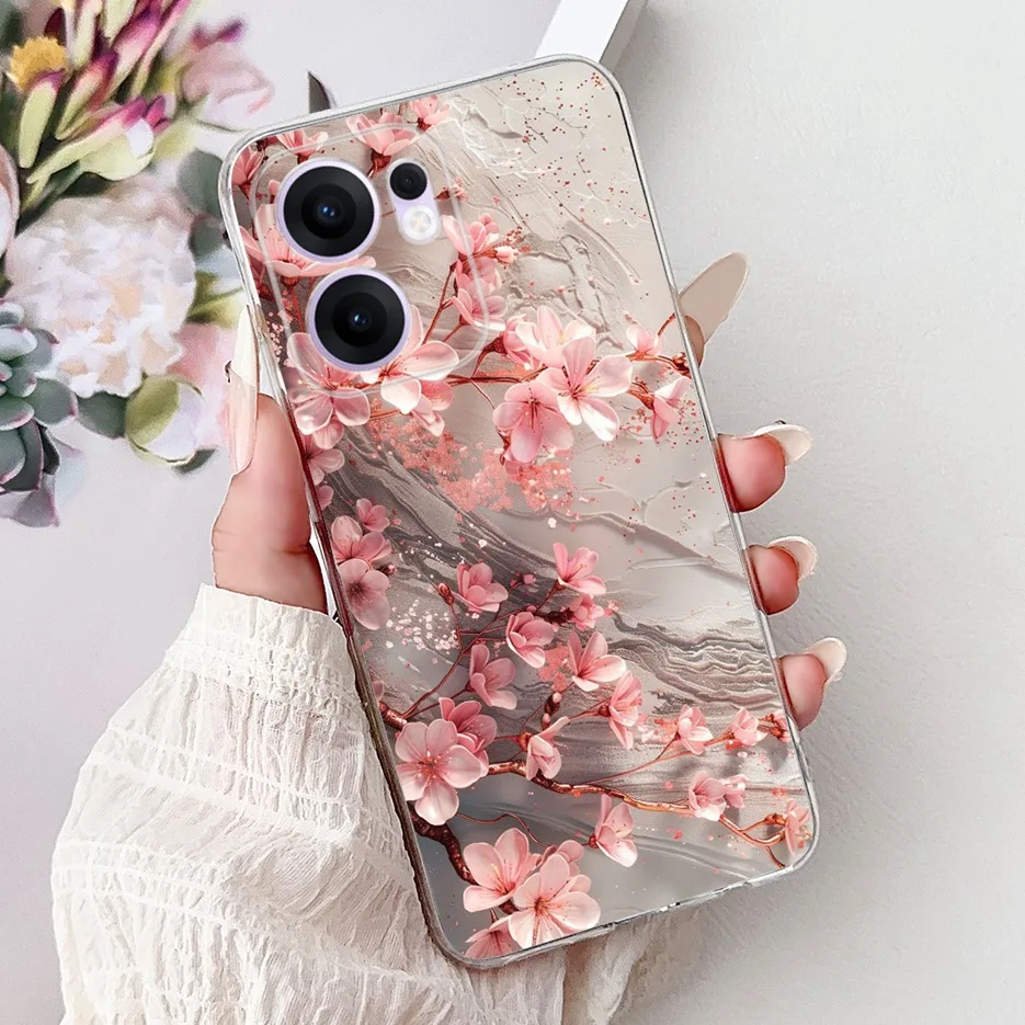 Cute Lucky Koi Painted Soft Slim Phone Case