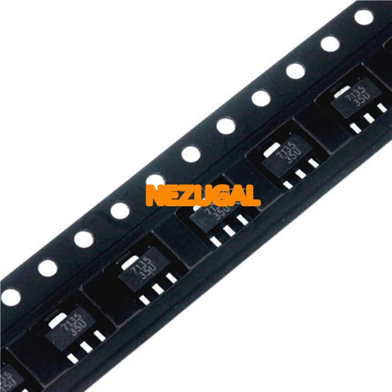 

10 шт. AMC7135PKFT SOT89 AMC7135 MEL7135 SOT Новый и оригинальный