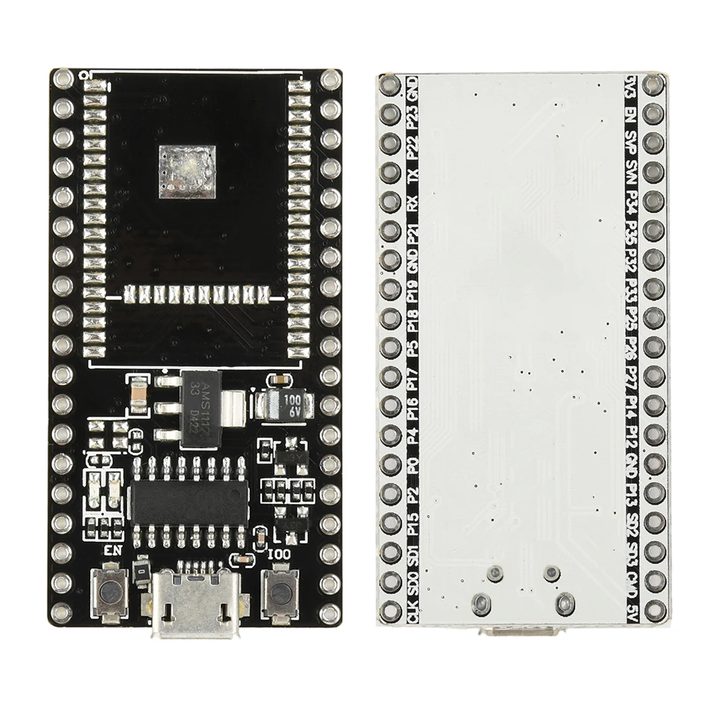 ESP-32S CH340 NodeMCU uyumlu geliştirme kartı Arduino IoT adaptör panosu süpürgelik Mikro USB arayüzü için uygun