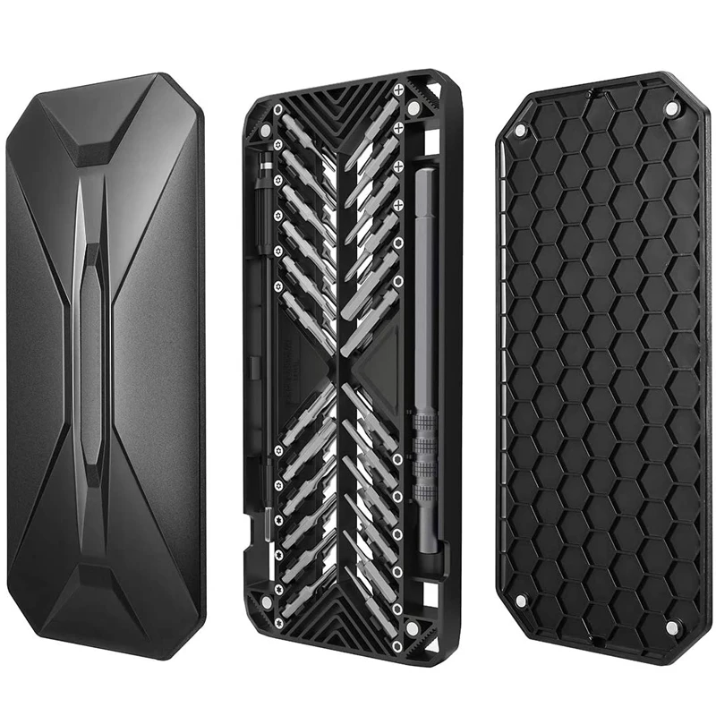 

Набор прецизионных отверток 50 в 1, портативный набор инструментов для ремонта телефонов с шестигранной головкой и магнитной отверткой, двухсторонняя моделирование