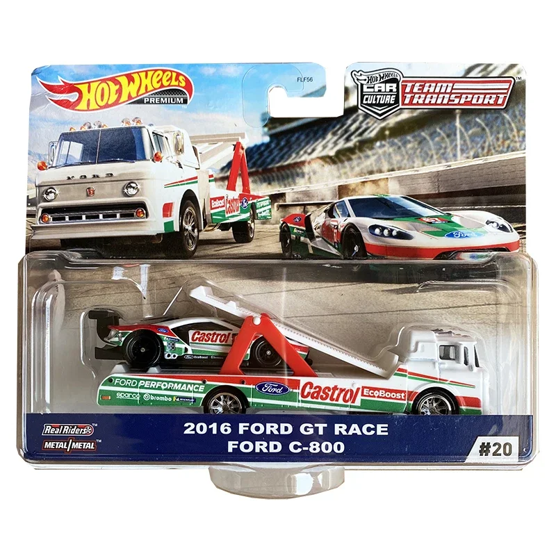 2018-71 HOT WHEELS 1:64 2016 포드 GT 레이스 시리즈 다이캐스트..
