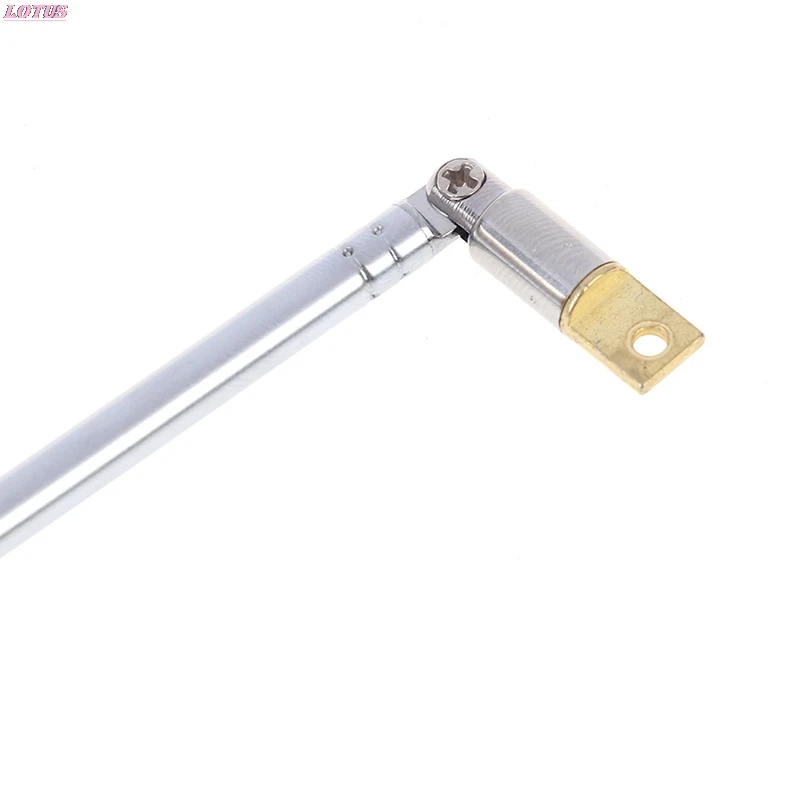 1 Pc 37cm 5 Section Telescopic Stainless Steel AM FM Radio Universal Antenna New