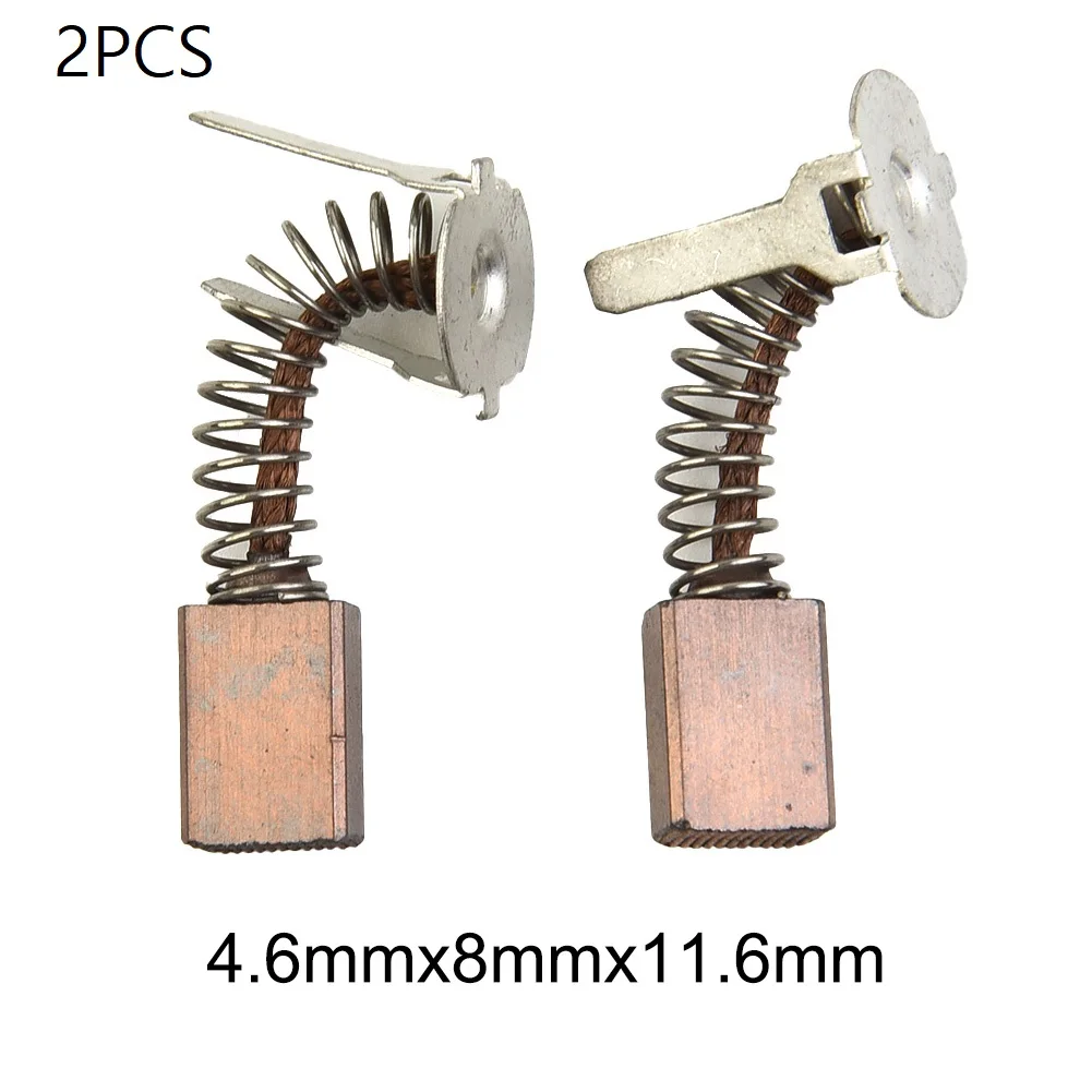 

2PCS 4.6x8x11.6mm Graphite Motor Carbon Brushes Power Tool For For Bo-sch GSB 180-LI GSR 180-LI GSR140-LI GSB140-LI GSR18V-21