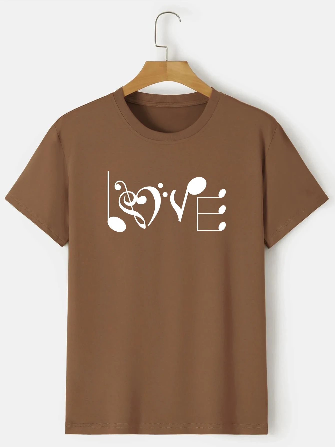 

Модные удобные летние свободные футболки оверсайз с графическим принтом, футболки с коротким рукавом и круглым вырезом, мужские повседневные футболки st Music