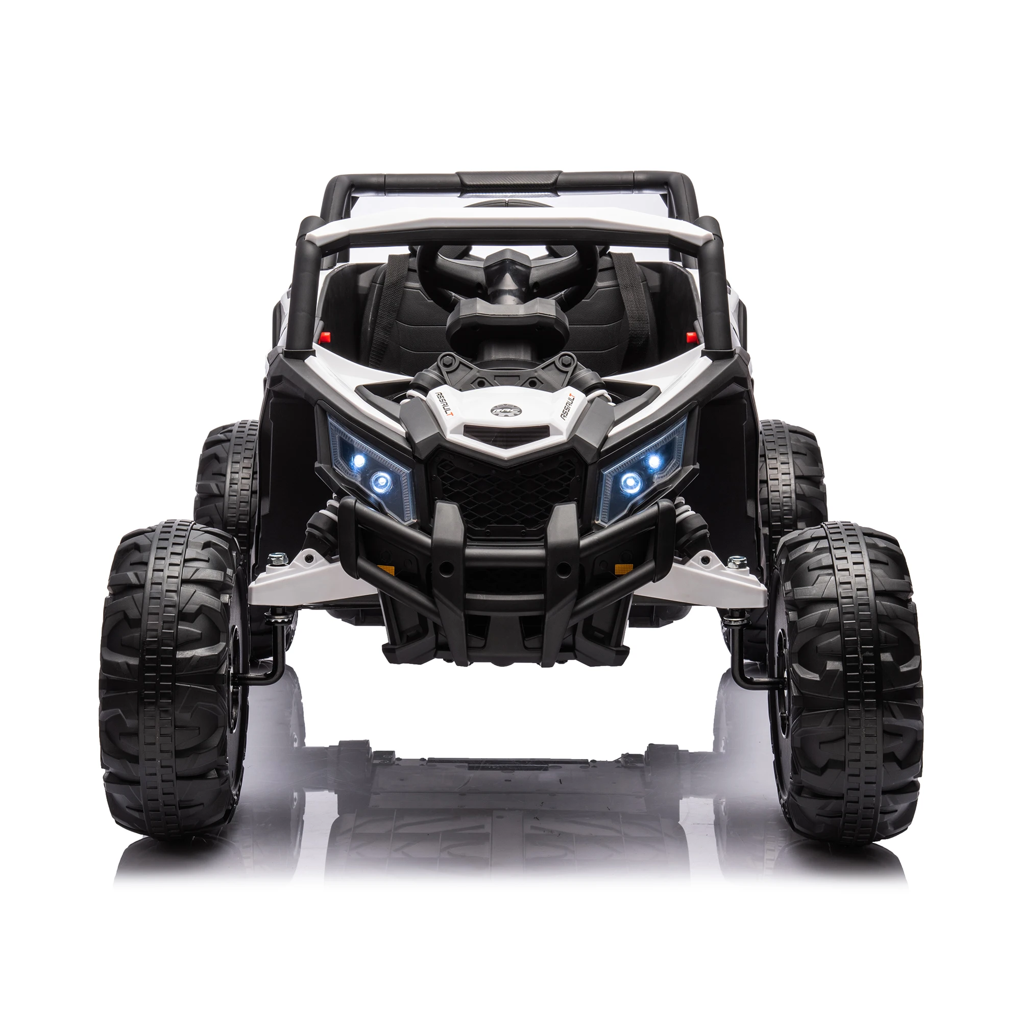 12V Ride On Car with Remote Control,UTV ride on for kid,3-Point Safety Harness, Music Player-Off-Road Adventure for Kids