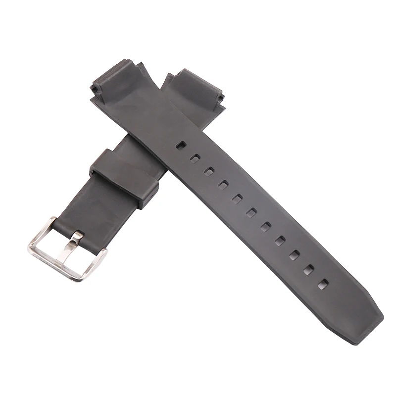 Watch Accessories Suitable for Casio 5119 EF-552 Special convex strap Sports waterproof silicone strap 20mm unisex