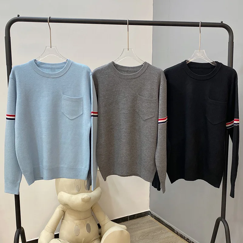 

Autumn and Winter Base Baby Fleece Sweater Wearable for Ten Thousand Years Human Hand B TB Classic Pocket Long Sleeve Pullover