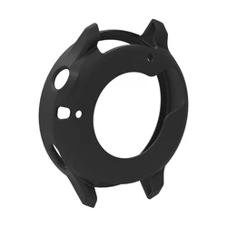 Silicone Protective Case for Smartwatch - Soft Shell Bumper Guard Cover (Black)