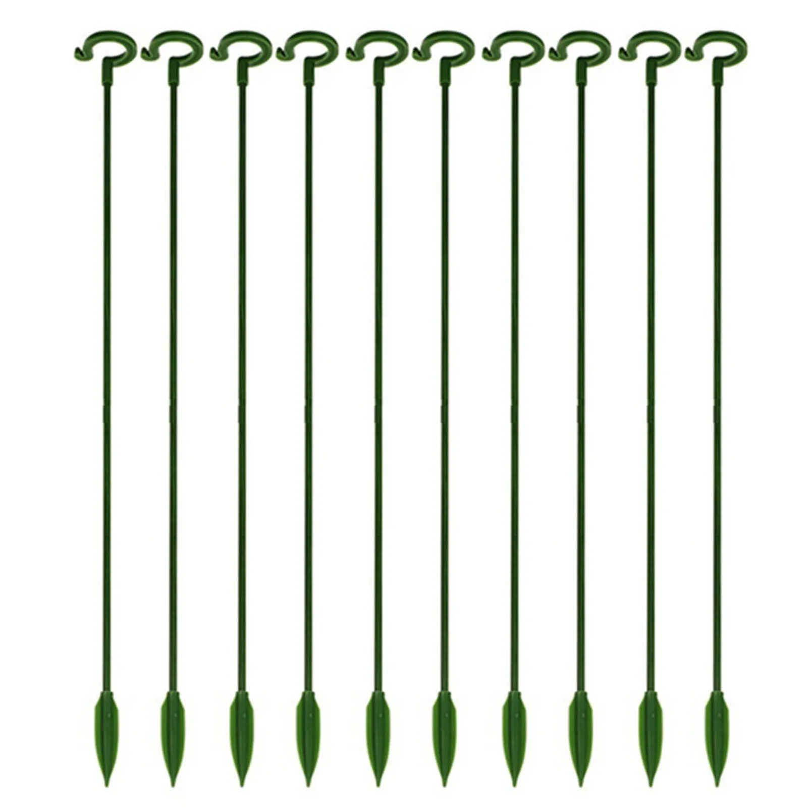 Plants Support Stake Fiberglass Garden Single Stem Support Ring For