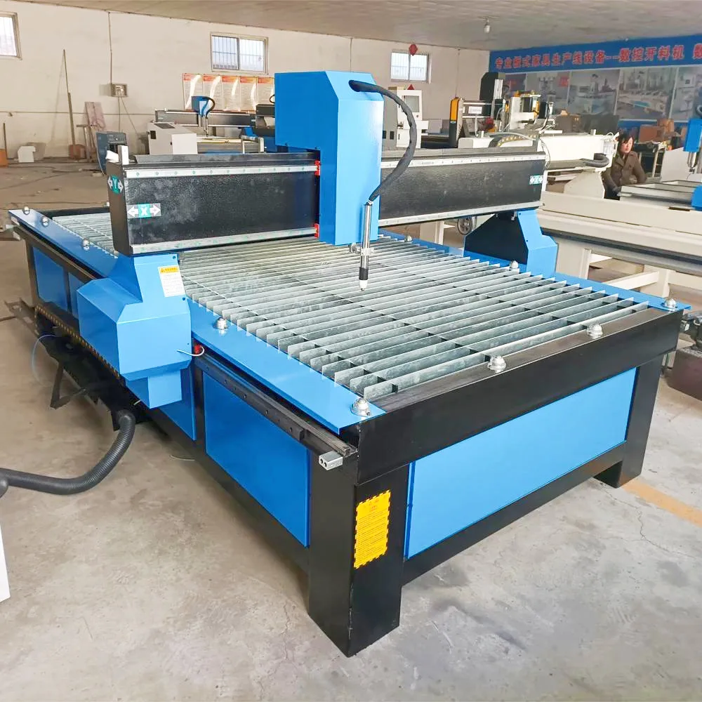 Latest Tech 1325 Cnc Plasma Cutting Metal Machine With Huayuan Plasma Power Supply 160A 200A 300A Big Power 3