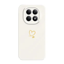 Chic Love Heart Design Phone Case - Durable Hard Cover for Redmi Note 13 5G (Color 1)