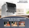 5-in-1 Water Cooler with Ice Maker, Water Dispenser for 5 Gallon Bottle, Bottom Loading, Hot/Cold Water Dispenser Built- 4