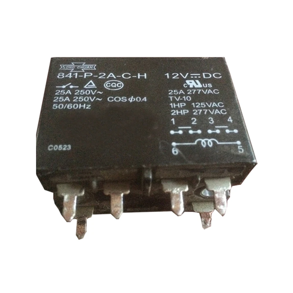 

841-P-2A-C-H 12VDC 841-P-2A-F-C-H 12VDC 841-P-2A-B-C-H 24VDC JQX-116F-1 реле DIP-6