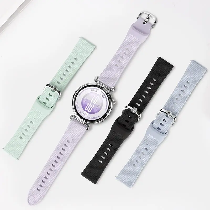 Sport Silicone Bracelet in 18mm Size - Premium Watch Strap Replacement