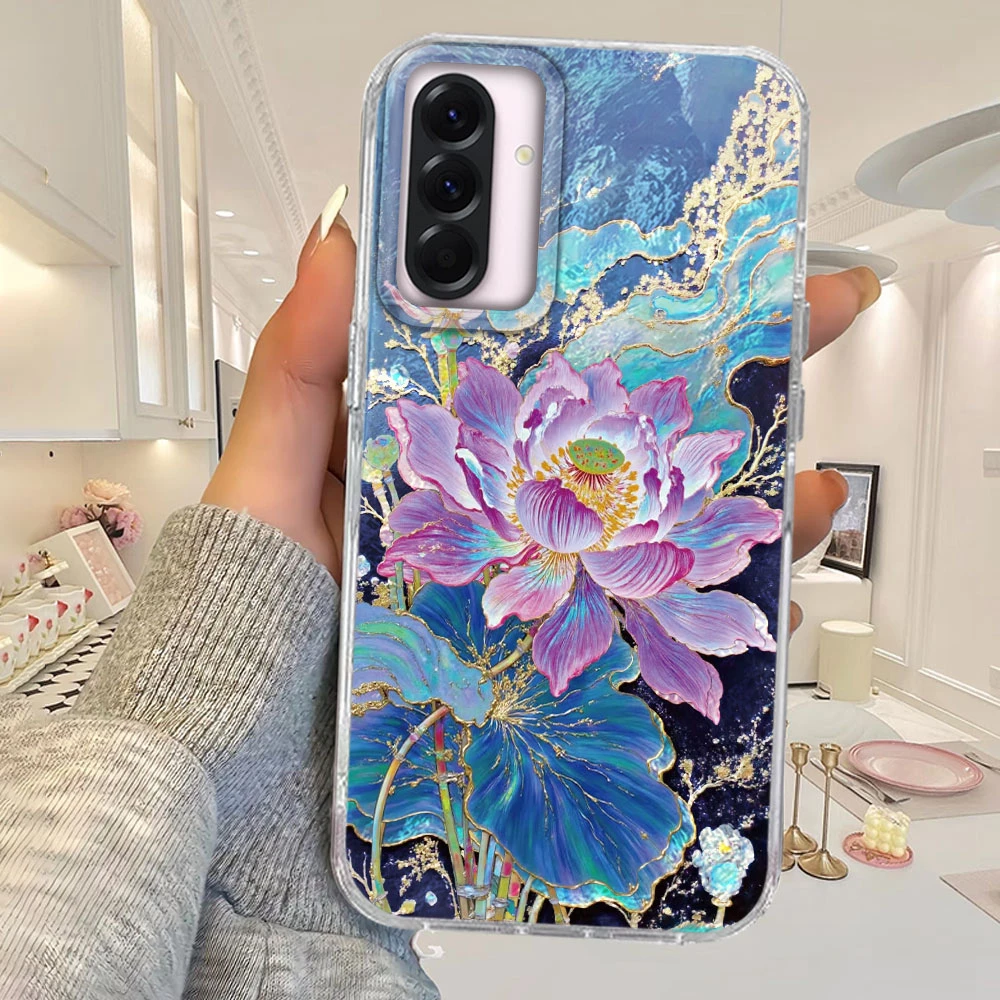 Elegant Pink Lotus Floral Phone Case