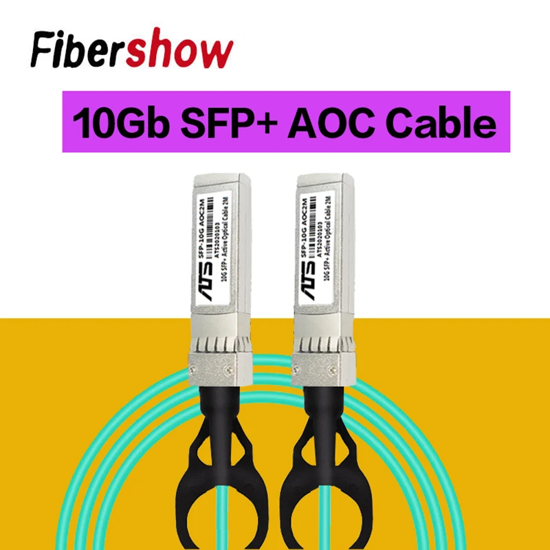 10G SFP+ AOC 케이블 OM3 10GBASE 액티브 광케이블 고속 다양한..