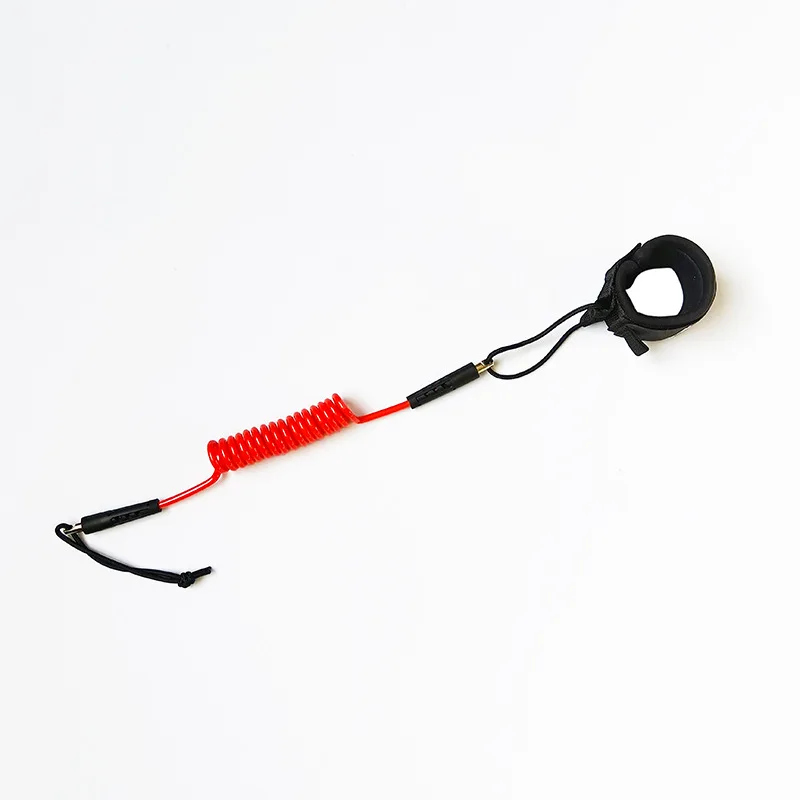 Surfboard Elastic Safety Rope 5.5mm 1.3m Sup Hand Leash Cord Strap