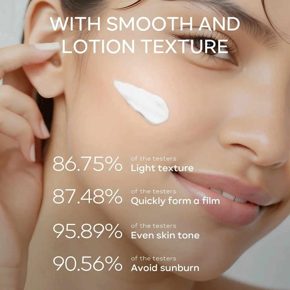 Sakura Sunscreen Cream SPF50 Facial Sun Block Isolation Lotion Skin Protector Moisturizer