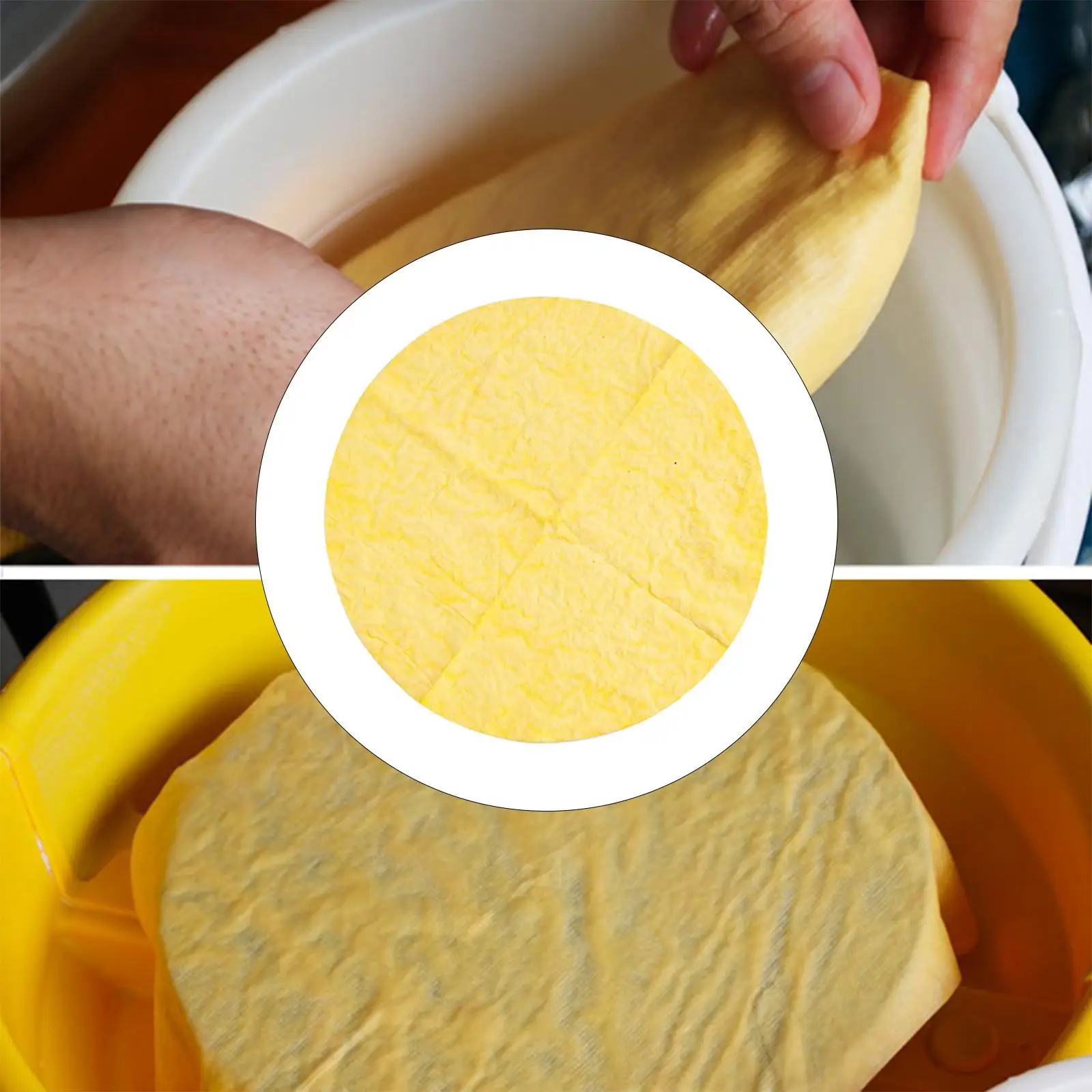 Ruota Rotonda In Ceramica Panno Asciugamano Pad Ruota Girevole Panno Riutilizzabile Panno Per La Pulizia Ceramica Scultura Fare Ceramica Ceramica
