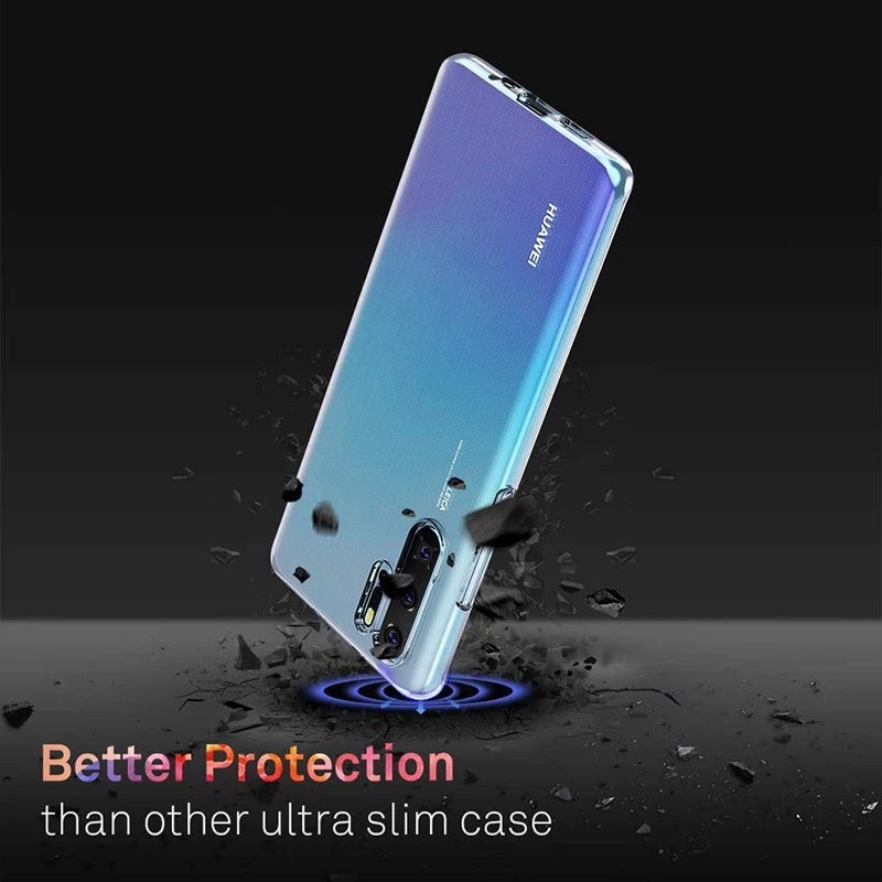 Luxury Shockproof Silicone Soft Clear Ultra Thin Phone Case