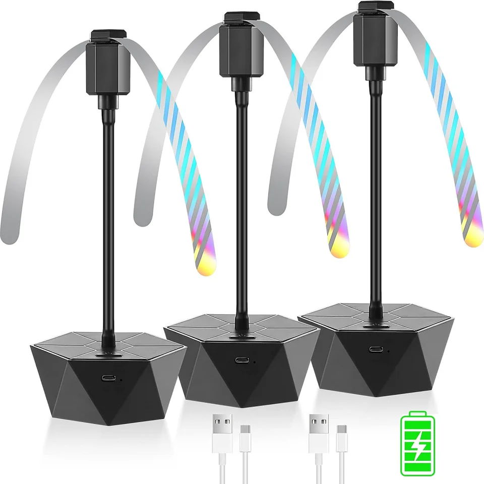 Portable Outdoor Fly Repellent Fan for Tables
