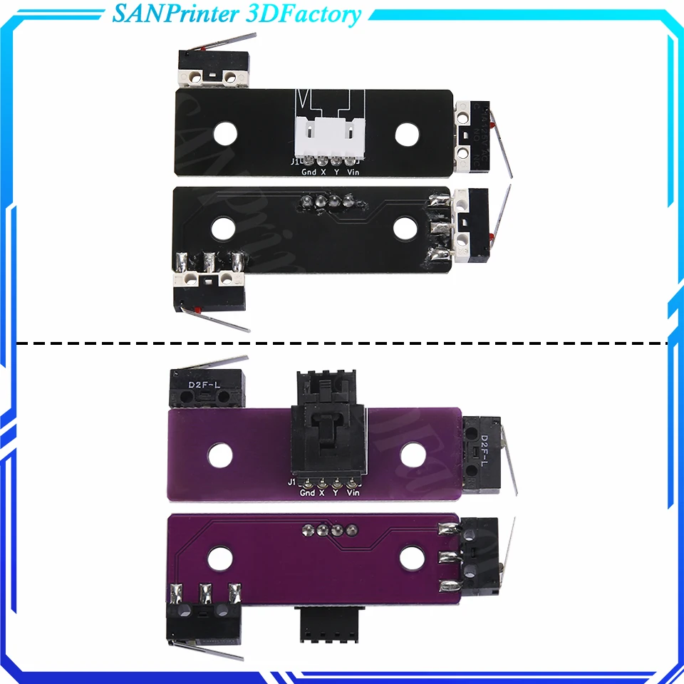

XH2.54 4PIN PCB Board 1A 125V XY Axis Limit Switch For VORON 2.4 3D Printer Spare Plate Mechanical Micro Switch Plates