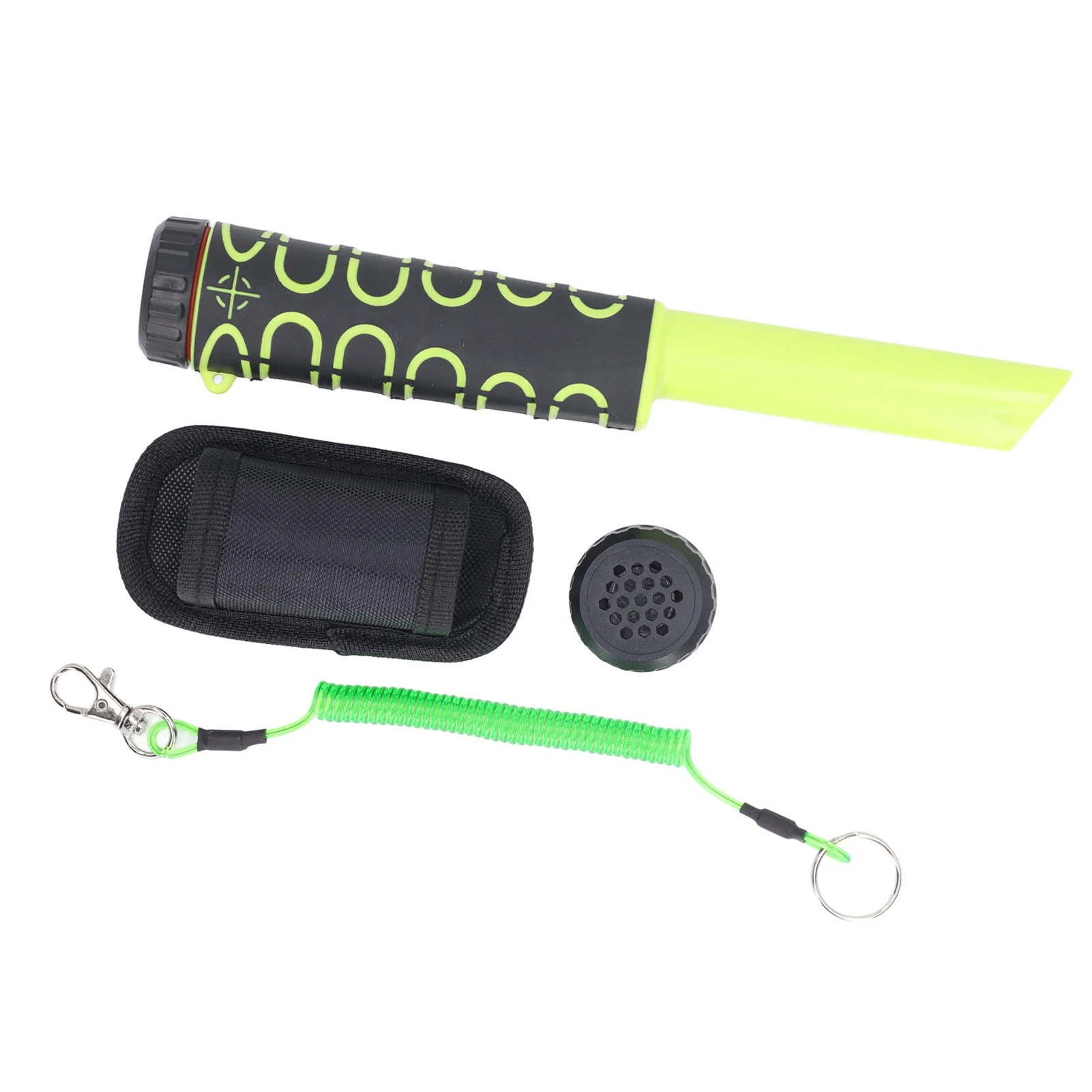 Handheld Pin Pointer Portable 3 Levels High Sensitivity 360 Degree Probe Underwater Metal Detector with LED Lights for Outdoor