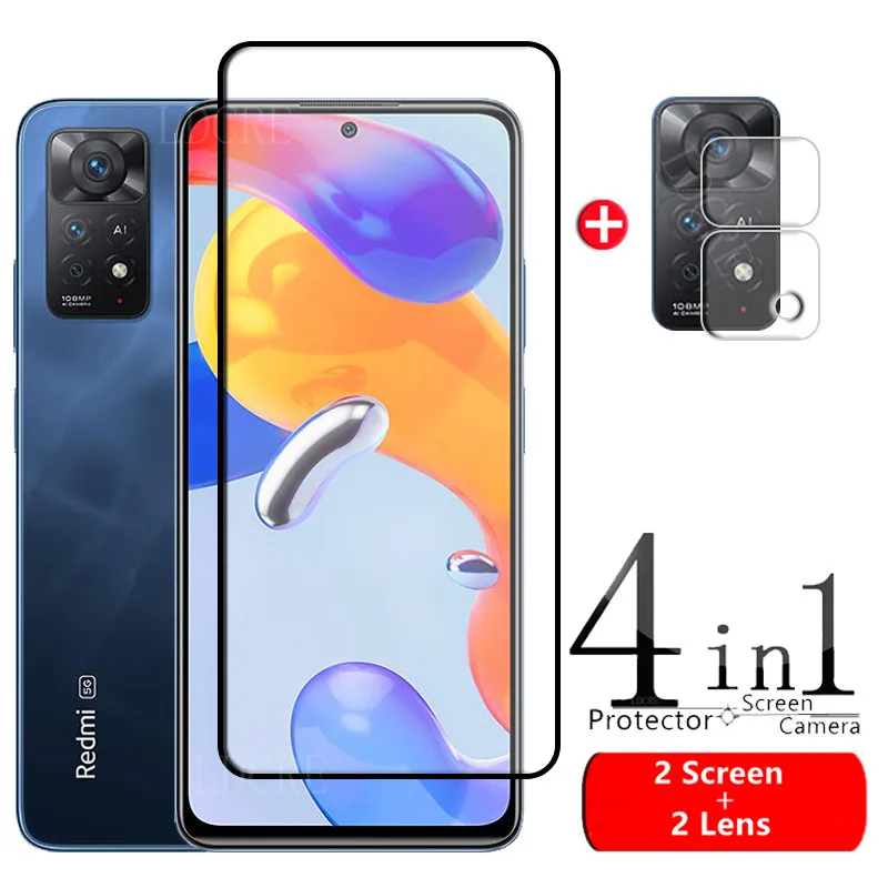 Per Xiaomi Redmi Note 11 Pro 5G Glass Per Redmi Note 11 Pro 5G Glass Full Screen Protector Per Redmi Note 11 Pro 5G Lens Glass