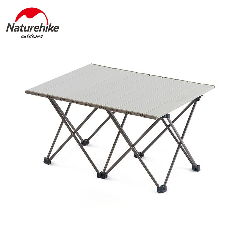 

Naturehike 2023 New Portable Aluminum Alloy Egg Roll Folding Table Outdoor Camping Picnic Barbecue Table