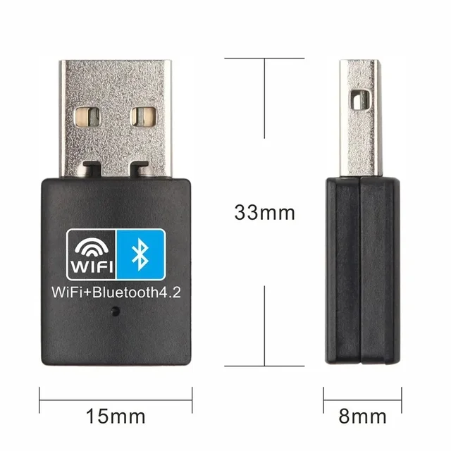 Беспроводной USB-адаптер 150 Мбит/с, Wi-Fi, Bluetooth 6