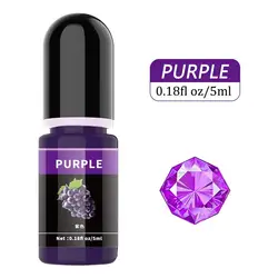 Vibrant 5ml Liquid Epoxy Resin Dye - Transparent Colorant for DIY Resin Art & Jewelry Making (28)