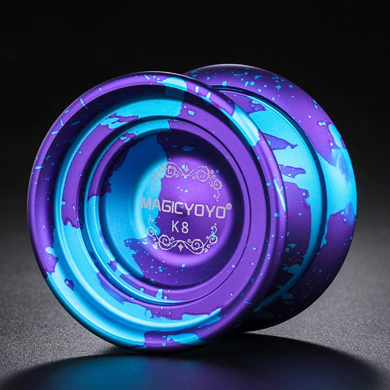 Magic yoyo K8 Butterfly металлический из алюминиевого сплава Yoyo Профессиональный с 8
