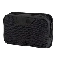 Tactical Backpack Bag Insert Modular Organizer Hook Fasteners Mesh Pocket Utility Admin Pouch Hunting Nylon Zipper Closure New 1