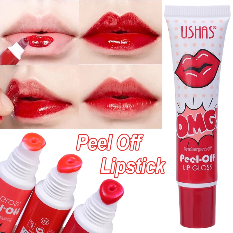 

Peel Off Liquid Lipstick Sexy Red Waterproof Long Lasting Lip Gloss Amazing Tear Off Lip Tattoo Lip Tint Women Makeup Cosmetics