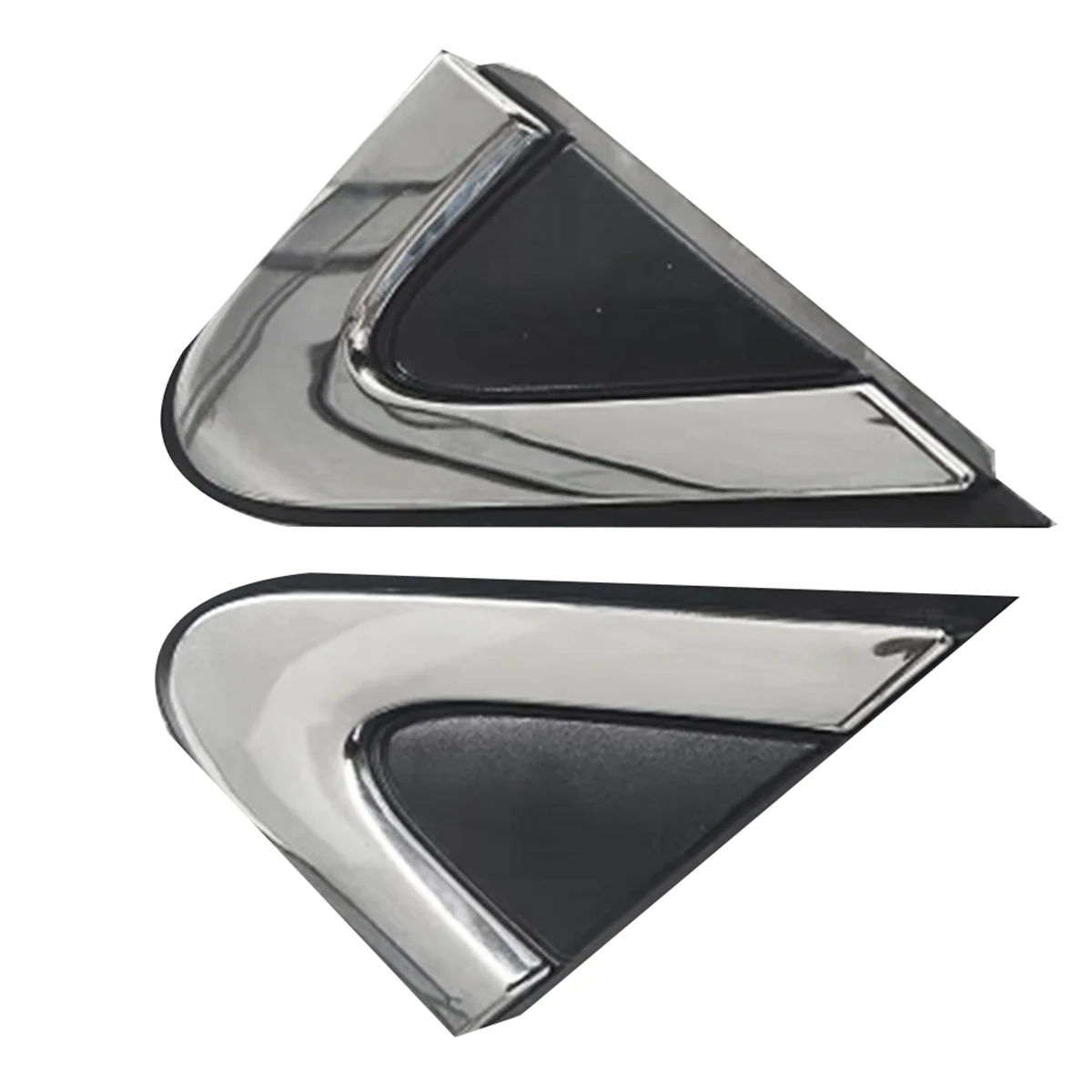 5NJ501XFAB Car Right Front Pillar Triangle Plate for Chrysler 200 2015- Door View Mirror Corner Trim