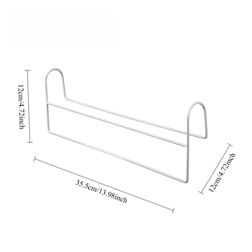 Space-Saving Multi-Function Closet Organizer Hanger Rod