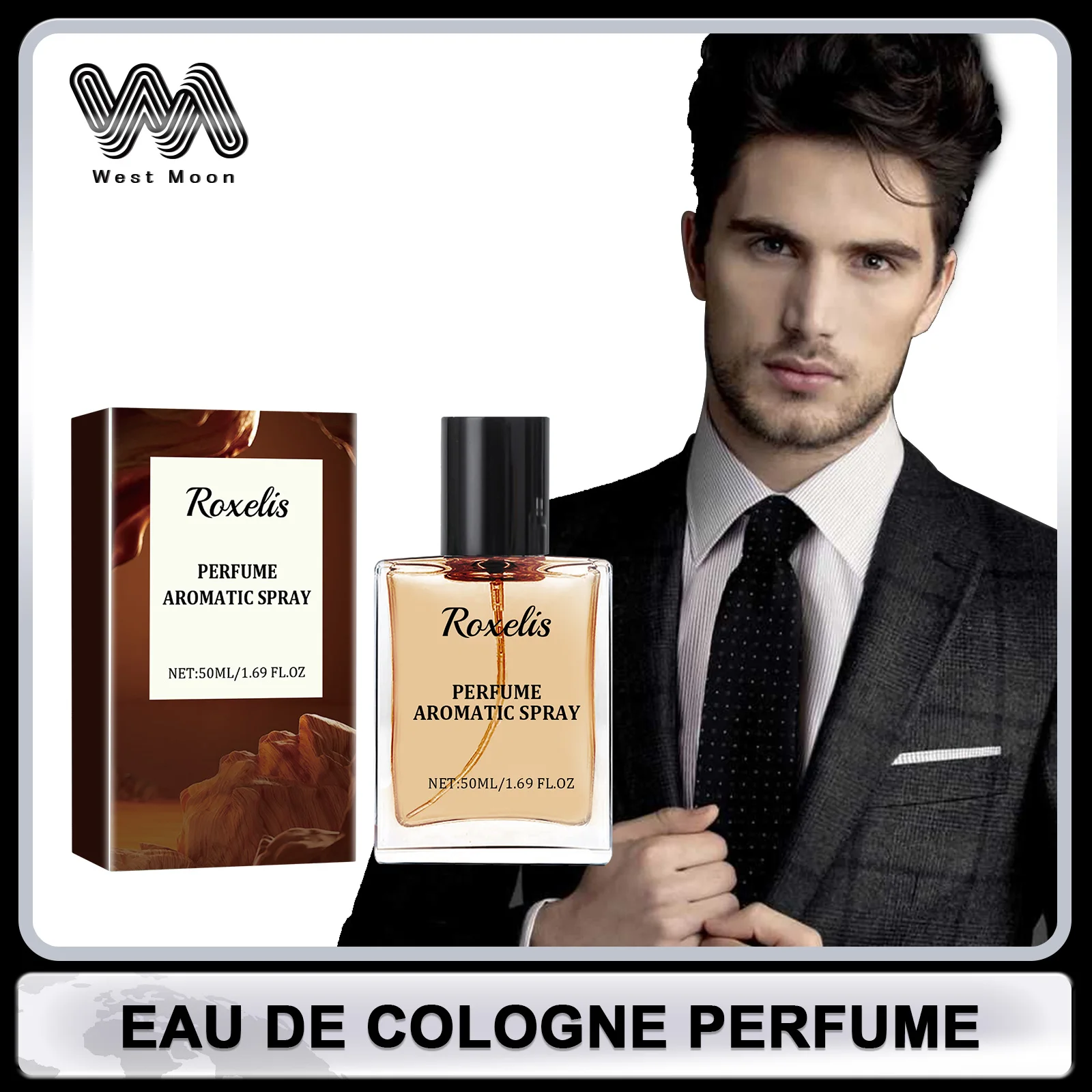 Mens perfume spray perfume for men women Men Sandalwood Perfume Spray Long Lasting Light Wood Scent Fragrance Remove Odor Sweaty Dating Atmosphere Cologne Body Perfume