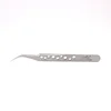 FUNMIX  Stainless Steel Tweezers  False Eyelash Extension Tweezers Anti-static Eyebrow Lash Tweezers Watchmaker Tools 5