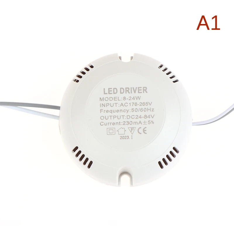 LED 드라이버 조명 천장 전원 공급 장치, 이중 색상 조명 AC176-265V, 8-24W, 25-36W